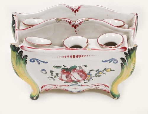 Bouquet holder faience les - holder, in