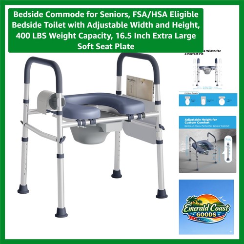 Bedside commode for seniors - commode,