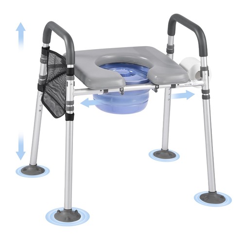Bedside commode chair 500 lbs - bedside,