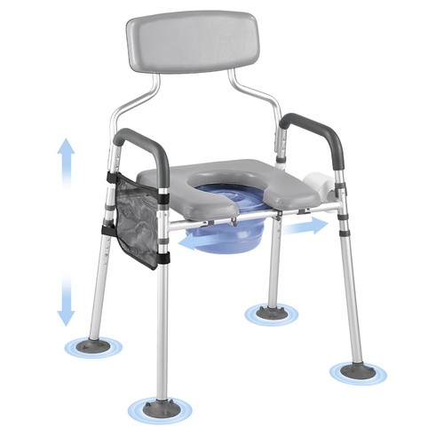 Bedside commode chair - commode, lbs