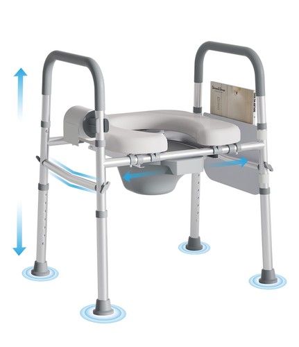 Bedside commode for seniors - bedside,